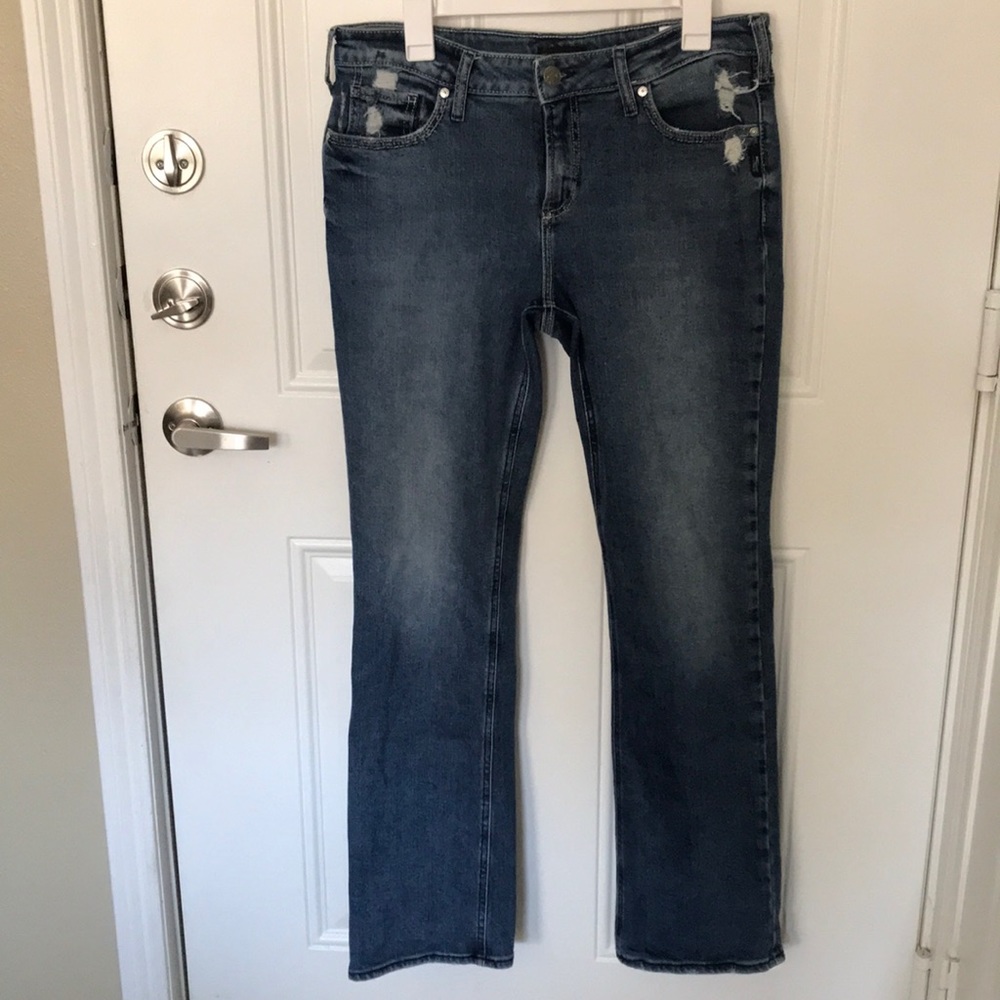 Silver Suki slim bootcut jeans